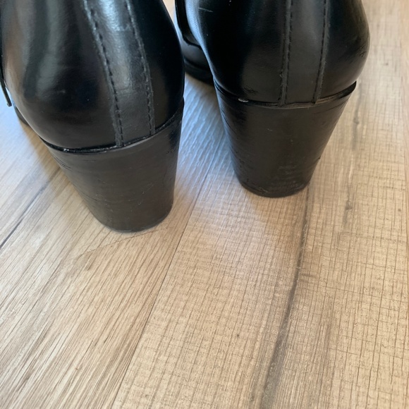 Sam Edelman Black Leather Booties - Picture 6 of 8